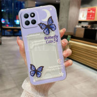 กระเป๋าใส่บัตรใหม่เคสสำหรับ Honor นิ่ม X6A 2023น่ารักแบบดอกไม้ผีเสื้อเคสโทรศัพท์มือถือ HONOR X6a / HONOR X5 Plus เคสซิลิโคนสำหรับปกป้องกล้อง Honor X5Plus