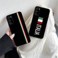 Italy Flag Phone Case For Honor 50 30 10 20 I Pro S Se V 20 30 40 10 8 9 Play X Max X I Shockproof Cover Hand Tool Parts Accessories