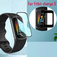 ฟิล์มป้องกันกระจกคอมโพสิต3D สำหรับ Fitbit Charge 5ฟิล์มสำหรับ Charge5เคสป้องกันหน้าจออุปกรณ์เสริมสำหรับนาฬิกาอัจฉริยะใหม่