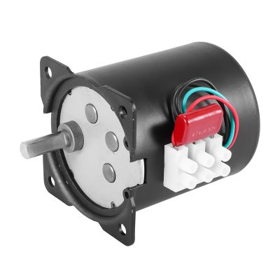 220V AC 40W Low Speed Geared Motor 70KTYZ Permanent Magnet Synchronous Motor Adjustable Direction High Torque Low Noise Motor