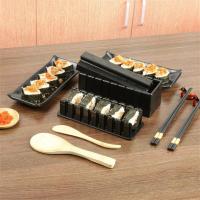 Kitchen Ware Slotted Design Easy Operation Sushi Maker Roller Different Shapes Rice Ball Moulds Sushi Sushi Set Easy Clean New