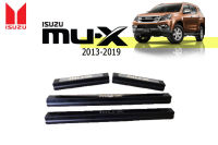 Isuzu Mu-X 2013-2019 ชายบันได ชุบ+ดำด้าน