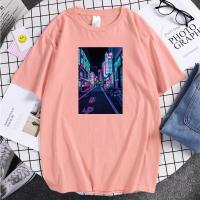 Tshirt Punk Night Street Fashionprint Tshirt MenSharajuku Streetwear Man T-Shirts Fashion Crewneck Clothing Casual Vintage Tee S-4XL-5XL-6XL