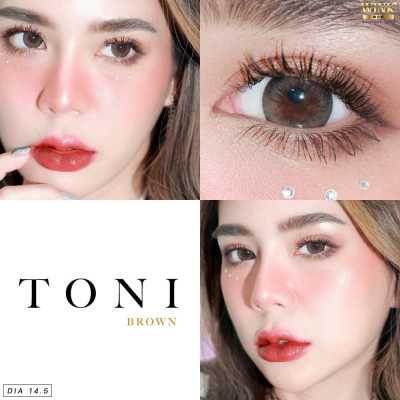 คอนแทคเลนส์ Wink Lens Toni(Gray,Brown,Blue,Black) ค่าสายตา 0.00 ถึง -10.00