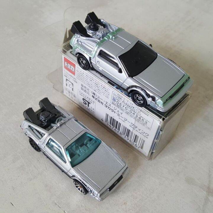 wIpHotwheels and Tomica Universal Studios Back to the Future De Lorean ...