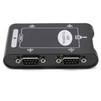 9pin RS232 USB 2.0 to 4 Port Serial DB9 COM Controller Connectors Adapter Hub USB Hubs