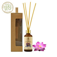 hHom Aroma Diffuser Water Lily 50 ml ก้านหอม ไม้หอม ปรับอากาศ กลิ่น ดอก บัว