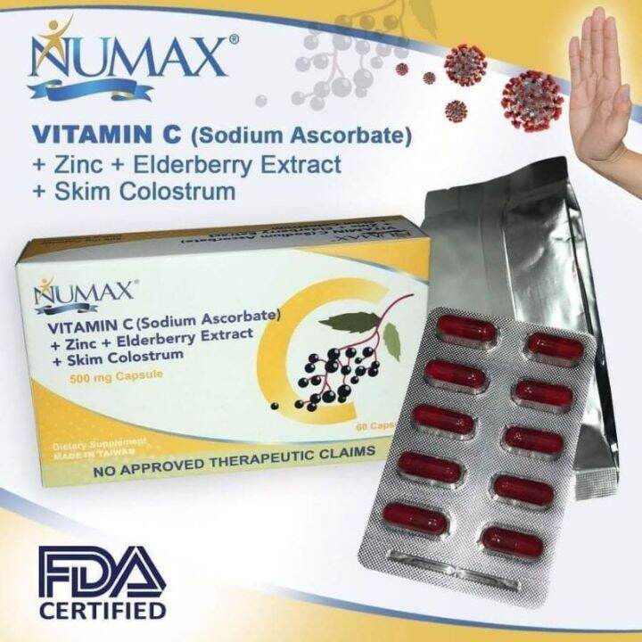 vitamin d NUMAX VITAMIN C SODIUM ASCORBATE PLUS ZINC AVAILABLE 2