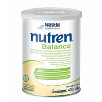 Nutren Balance นิวเทรน บาลานซ์ อาหารสูตรครบถ้วน สำหรับผู้ที่ต้องการควบคุมระดับน้ำตาล กลิ่นวานิลลา 400g.