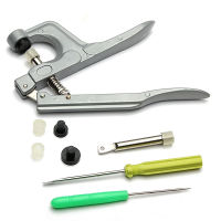 1 Set Pressure Grip Pliers Plier Plastic Handle Snap Button Fastener Clamp Pressing Tool In Stock