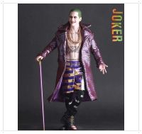 Action Figure Suicide Squad Joker - โจ๊กเกอร์ scale 1/4 ขนาดความสูง 43 ซม. เนื้อตันๆ หนักๆ ชุดเป็นผ้า พร้อมอุปกรณ์ตกแต่ง