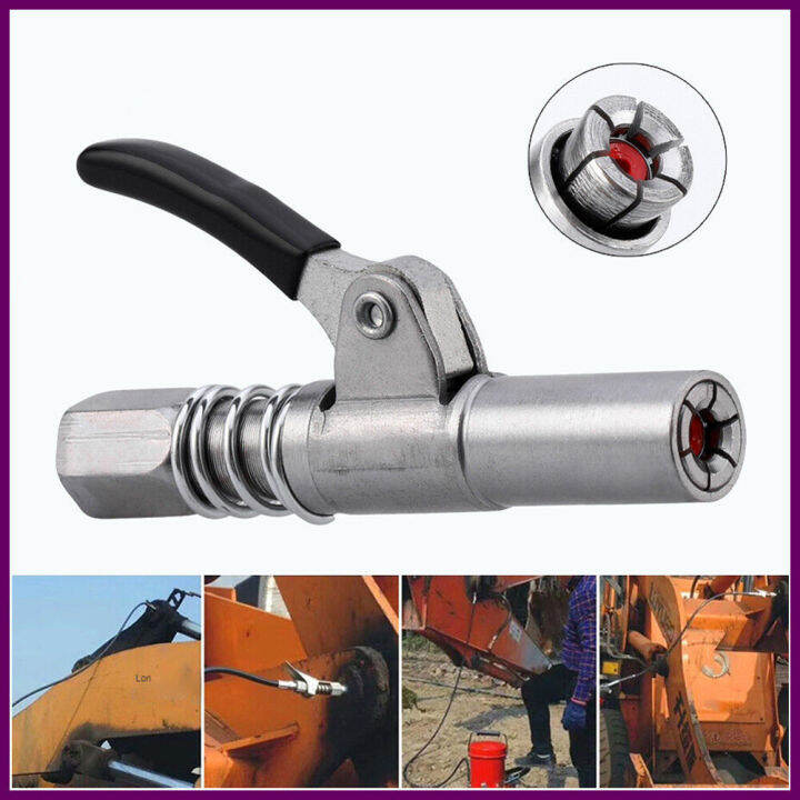 Grease Coupler Grease Gun Coupler Heavyduty NPT 1/8 Quick Release