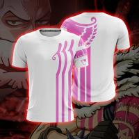 （Can Customizable）Summer new breathable short-sleeved top and T-shirt one-piece Charlotte Katakuri Cosplay Unisex 3D T-shirt Quick drying top（Adult and Childrens Sizes）