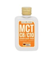 HEALTHOLICIOUS MCT OIL C8/C10 Coconut-Based Vegan เอ็มซีที ออยล์ ซี8/ซี10 น้ำมันมะพร้าว 500ml.