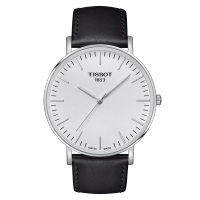 Tissot Everytime ทิสโซต์ เอฟวรี่ไทม์ สีขาว ดำ T1096101603100 นาฬิกาสำหรับผู้ชาย