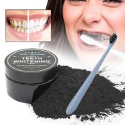 Bột giúp đánh trắng răng than tre teeth whitening