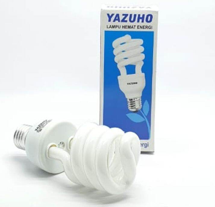 Yazuho PLC SPIRAL ULIR 25W Lampu Hemat Energi Cahaya Putih Lazada