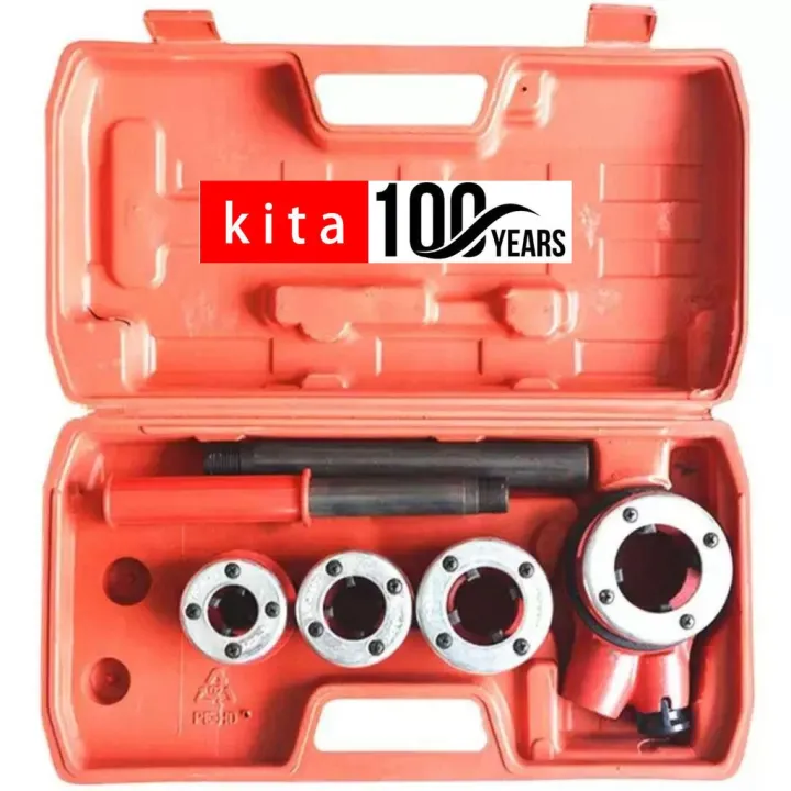 Pipes Threader Manual Pipes Threading Tool 12'' 34 1 1 14 4 BSPT Die s