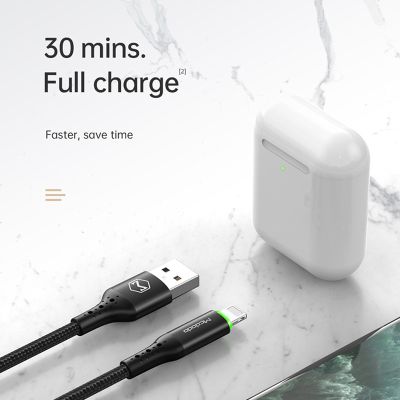 MCDODO 3A Auto Disconnect Quick Charge For USB Cable For for Data line