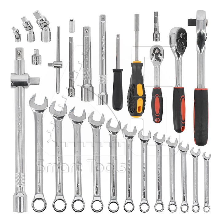 stellar-king-tools-เครื่องมือช่าง-ประแจ-ชุดบล็อก-216-ชิ้น-ชุดใหญ่-ขนาด-1-4-นิ้ว-3-8-นิ้ว-1-2-นิ้ว-ชุดเครื่องมือ-ชุดประแจ-ลูกบล็อก-บล็อก-ไขควง-king-tools-series-ผลิตจากเหล็ก-cr-v-แท้-รุ่น-skt-216pcs