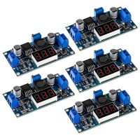 5Pcs LM2596S DC-DC Buck Converter Step Down Module Voltage Regulator Adjustable Power Supply Module 36V 24V 12V to 5V 2A Electrical Circuitry  Parts