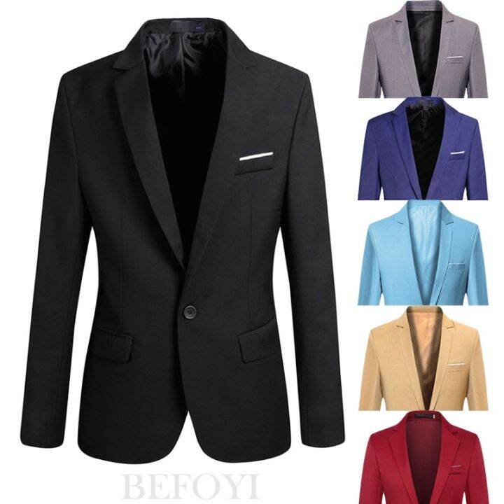 【Local Delivery】Men's Preferred Blazer Formal Business Outerwear Jacket ...