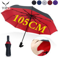 Double Layer Windproof Automatic Umbrella Rain Women 3 Fold Female Male 10 Bone Car Luxury Large Parasol Business Umbrellas Men