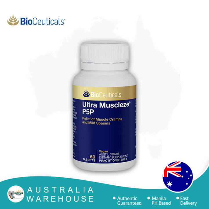 BioCeuticals Ultra Muscleze P5P Vegan 60 Tablets Lazada PH
