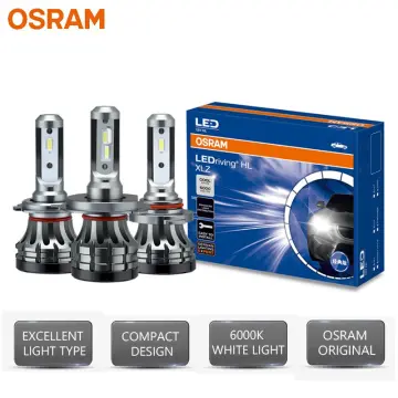 2X OSRAM LED 12V 18W 6000K H7 H4 H1 H8 H11 H16 HB3 HB4 9012 HIR2