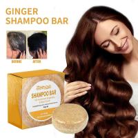 65g Ginger Shampoo Anti Dandruff Anti Hair Loss Hair Soap J3I7