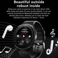 MT3สมาร์ทนาฬิกาผู้ชาย8G หน่วยความจำเพลงรับสาย Smartwatch Full Touch Screen บันทึกสร้อยข้อมือชายสำหรับ IOS Android