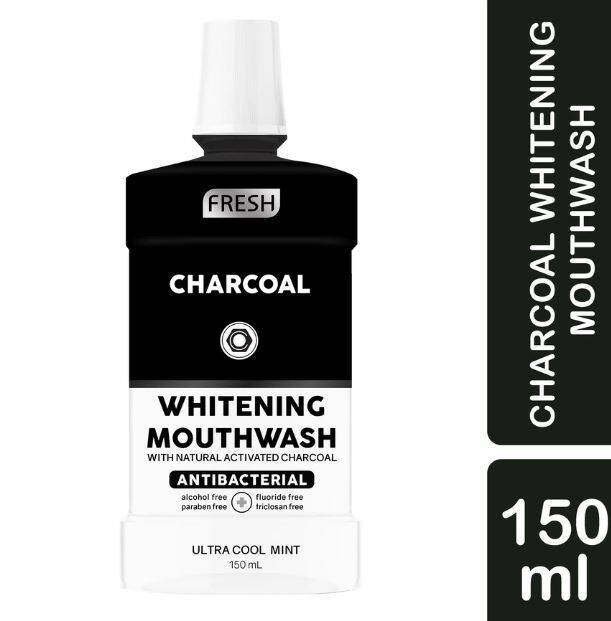 FRESH Charcoal Mouthwash 150ml Lazada PH