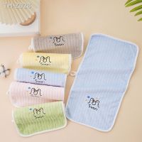 Soft Kids Face Towel 5 Pcs 50X25 Cm Solid Color Non-Shedding Square Towel for Infants And Toddlers Washcloth Handkerchief