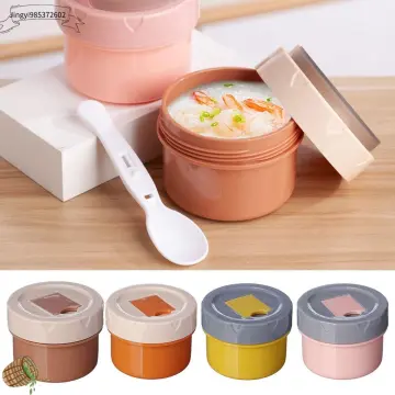 1Pc Hot Food/soup Thermos Stainless Steel Vacuum Thermos Portable Spoon  Thermos Lunch Box - AliExpress