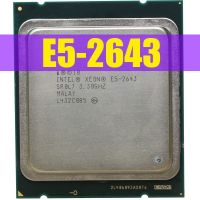 ZZOOI Intel Xeon OEM version cpu E5 2643 3.3GHz Quad-Core 10M Cache  FCLGA2011 TPD 130W E5-2643 Original