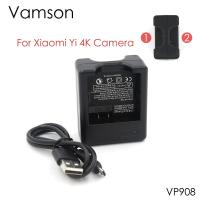 【Big-Sales】 TVT Sri Lanka Vamson ที่ชาร์จแบตเตอรี่พอร์ตคู่สำหรับ Xiao 4K กล้องแอคชั่นแคมเมราต่างประเทศ