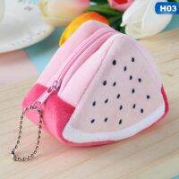 assorent 2018 Cute Fruit Plush Coin Purse emale Bag Change Purse Moneybag Wallet Gift Small Coin Purse