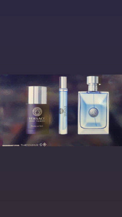 Versace Pour Homme Set Lazada Ph