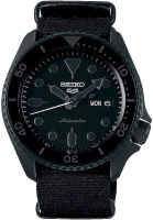 Seiko SRPD79 Seiko Sports 5 Mens Watch Black 42.5mm Stainless Steel