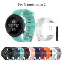 ✔✳◄ Silikonowy pasek do zegarka do Garmin Swim 2 smartband z zegarkiem zapasowa opaska bransoletka Correa z narzędziem do Garmin Swim2