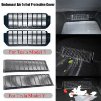คู่สำหรับรถ Tesla รุ่น Y ฝาปิดช่องแอร์ด้านหลังปิดพลาสติกสำหรับ Tesla รุ่น Y กันฝุ่นเคสป้องกัน2015-2021