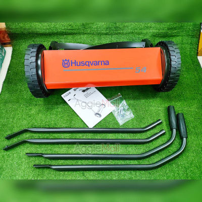 🇹🇭 HUSQVARNA 🇹🇭 รถเข็นตัดหญ้า รุ่น Exclusive 54 (ระบบการตัด Manual) ไม่ใช้เครื่องยนต์และไฟฟ้า ความกว้างใบตัด 40 ซม จัดส่ง KERRY 🇹🇭