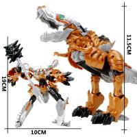 Children Robot Toy Transformation Anime Series Action Figure Toy 2 Size Robot Car ABS Model Action Figure Toy for Child