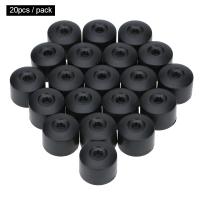 20Pcs 17mm รถล้ออ่อนนุชฝาครอบ Bolt Cap เครื่องมือกำจัดสำหรับ VW Golf Bora Passat รถ Stying รถอุปกรณ์เสริมเครื่องมือ-lihanrui