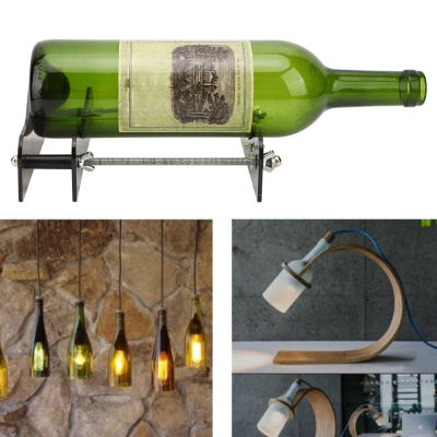 ชุดเครื่องตัดขวดที่ไม่แตกหักง่ายป้องกันสนิม DIY เครื่องมือตัดขวดสำหรับไวน์ Art Tool การรีไซเคิลขวดเบียร์ Art Tool Recycling