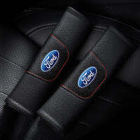 สำหรับ Ford Cowhide ที่นั่งเข็มขัดรองไหล่ครอบคลุม