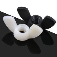 Nylon Wing Nuts White Black Plastic Butterfly Nut M3 M4 M5 M6 M8 M10 M12 Nails Screws Fasteners