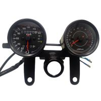 1 Piece Motorbike Dashboard Retro Modified and Upgraded Accessories Black for Cruise Prince Retrofit Odometer Tachometer