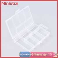 Ministar ภาชนะเปล่า6ช่องสำหรับกล่องเก็บของไม้จิ้มผลไม้สำหรับกล่องไม้จิ้มผลไม้สำหรับบรรจุไม้จิ้มผลไม้กล่องแหวนต่างหูของขวัญสำหรับเครื่องประดับ