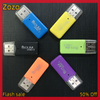 Zozo ✨Ready Stock✨ Hot mini USB SD/MMC การ์ดหน่วยความจำ Reader 480Mbps สำหรับแล็ปท็อปคอมพิวเตอร์